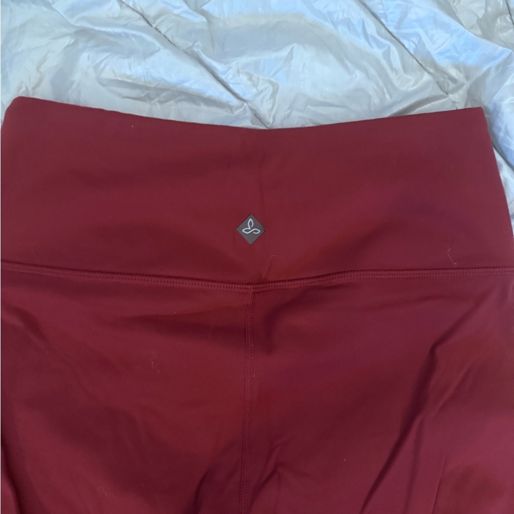 Prana Burgundy Leggings